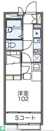 レオパレスセードルIIの物件間取画像